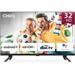 CHiQ L32G7L TV 32", HD, smart, Android 11, dbx-tv, Dolby Audio, Frameless