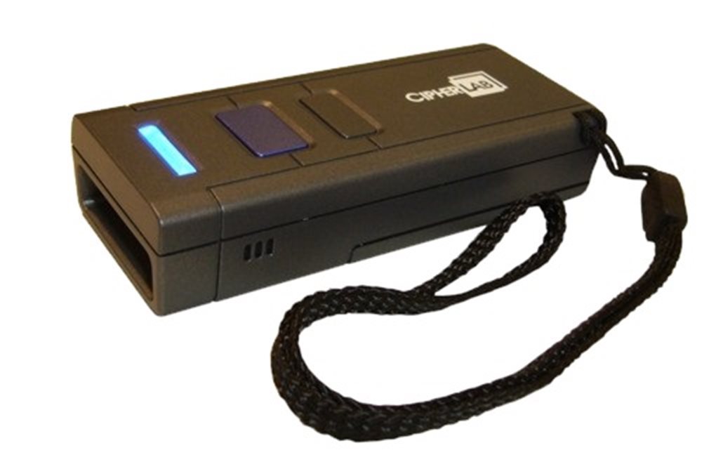 CipherLab CP-1660 bezdrátová CCD čtečka, 2x AAA baterie