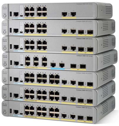 Cisco Catalyst 3560-CX 2 x mGig, 6 x 1G PoE, IP Base REFRESH