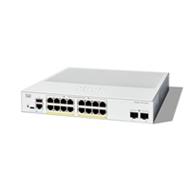 Cisco Catalyst switch C1200-16P-2G (16xGbE,2xSFP,16xPoE+,120W,fanless) - REFRESH