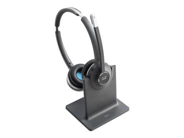 Cisco Headset 562 Wireless Dual Headset with Standard Base Station. Frequency Band: Europe, U.K.