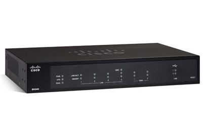 Cisco RV340 wired router Ethernet LAN Black