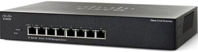 Cisco SF300-08 8-port 10/100 Managed Switch REFRESH