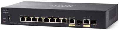 Cisco SF352-08MP 8-port 10/100 Max-POE Managed Switch REFRESH