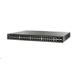 Cisco SF500-48P 48-port PoE 10/100 Stackable Managed Switch with GB Uplinks, PoE 375W