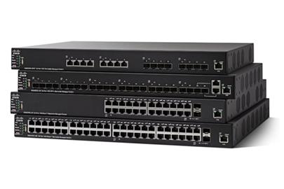 Cisco SF550X-24-K9-EU Switch: L3 managed, 24 x 10/100 + 2 x 10 GE combo + 2 x 10GE SFP+, rack-mountable
