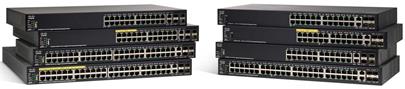 Cisco SF550X-24P 24-port 10/100 PoE Stackable Switch REFRESH