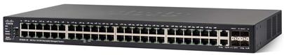 Cisco SF550X-48 48-port 10/100 Stackable Switch REFRESH