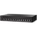Cisco SG 110-16, 16-port Gigabit switch rack-mountable REFRESH