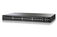 Cisco SG200-50P 50-port Gigabit PoE Smart Switch, PoE 180W/24 ports