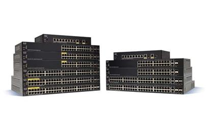 Cisco SG250X-48 50-port Gigabit Switch with 10G Uplinks,PoE+ (48 ports, 382W)