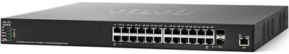 Cisco SG350XG-24T 24-port XG Stackable Managed Switch with 2 XG Combo Uplinks