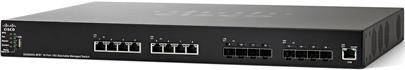 Cisco SG550XG-8F8T 16-Port 10G Stackable Managed Switch