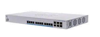 Cisco switch CBS350-12NP-4X-EU, 12x5G, 2x10GbE RJ45/SFP+, 375W - REFRESH