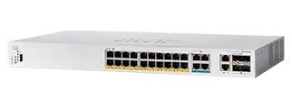 Cisco switch CBS350-24MGP-4X-EU, 20xGbE + 4x2.5GbE, 2x10GbE RJ45/SFP+, 375W, PoE - REFRESH