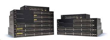 Cisco switch SG250X-24P-RF, 24x10/100/1000, 2x10GbE, 2xSFP+, PoE, REFRESH