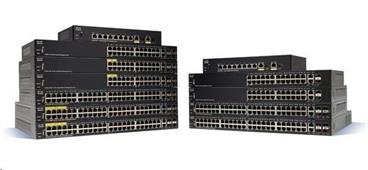 Cisco switch SG350-52MP-RF 48x10/100/1000, 2xSFP, 2xGbE SFP/RJ-45, PoE, REFRESH