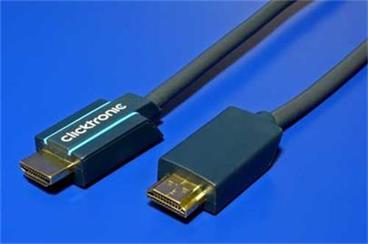 Clicktronic HQ OFC High Speed HDMI kabel s Ethernetem, HDMI A(M) - HDMI A(M), 1m