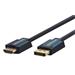 ClickTronic HQ OFC kabel DisplayPort - HDMI typ A, 4K@60Hz zlacené kon., 3D, M/M, 10m