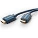 ClickTronic HQ OFC kabel HDMI High Speed s Ethernetem, zlacené kon., 3D, 0.5m