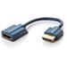 ClickTronic HQ OFC prodlužka HDMI High Speed s Ethernetem, zlacené kon., 3D, 10cm