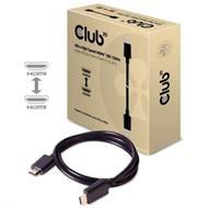 Club3D Kabel HDMI 2.1, Ultra High Speed, 10K 120Hz (M/M), 1m