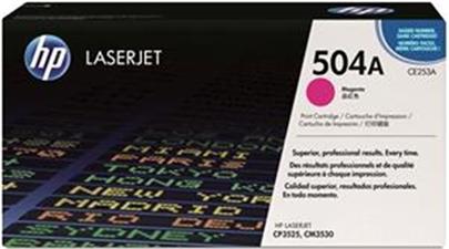 Color LaserJet CE253A Magenta Print Cartridge with ColorSphere Toner (up to 7000