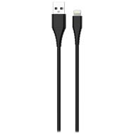 Colorway Datový Kabel USB/ Apple Lightning/ 2.1A/ 1m/ PVC/ Černý