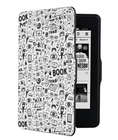 CONNECT IT Doodle pouzdro pro Amazon Kindle Paperwhite, bílé