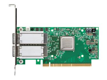 ConnectX®-5 EN network interface card, 50GbE dual-port QSFP28, PCIe3.0 x16, tall bracket