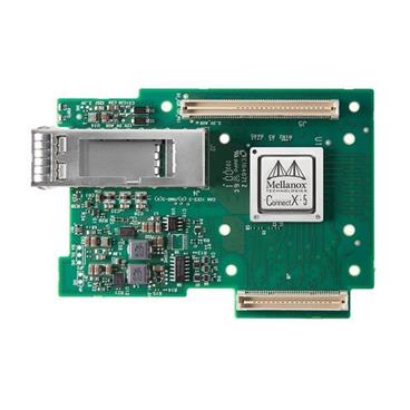 ConnectX®-5 Ex VPI network interface card for OCP2.0, Type 2, with host management, EDR IB (100Gb/s) and 100GbE dual-port QSFP28,