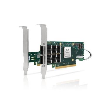ConnectX®-6 VPI adapter card, 100Gb/s (HDR100, EDR IB and 100GbE), dual-port QSFP56, PCIe3.0/4.0 Socket Direct 2x8 in a row, tall