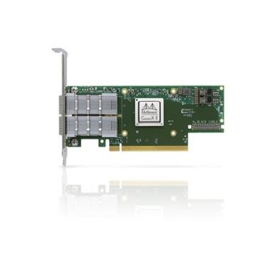 ConnectX®-6 VPI adapter card, 200Gb/s (HDR IB and 200GbE) for OCP 3.0, with host management, Dual-port QSFP56, PCIe4.0 x16, Inter