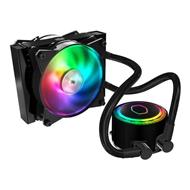 Cooler Master vodní chladič MasterLiquid ML120R RGB, 157mm x 120mm Radiátor, 2 x 120mm RGB ventilátory, Univ. socket