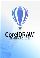 CorelDraw Standard 2021 Education License (100+) EN/FR/ES/BR/IT/NL/CZ/PL