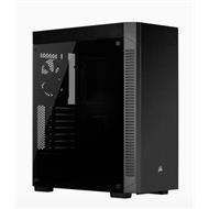 CORSAIR 110R s oknem Tempered Glass, černá Midi-Tower ATX PC Case, USB3 + audio, bez zdroje