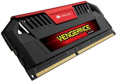CORSAIR 16GB=2x8GB DDR3 1600MHz VENGEANCE PRO RED PC3-12800 CL9-9-9-24 XMP1.3 1.5V (16GB= kit 2ks 8GB s chladičem Vengeance Pro,