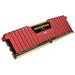 CORSAIR 16GB=2x8GB DDR4 2666MHz VENGEANCE LPX RED PC4-21300 CL16-18-18-35 1.2V XMP2.0 (16GB=kit 2ks 8GB s chladičem červený