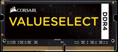 CORSAIR 16GB=2x8GB SO-DIMM DDR4 PC4-19200 2400MHz CL16-16-16-39 1.2V (16GB = kit 2ks 8GB)