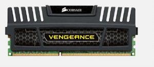 CORSAIR 8GB DDR3 1600MHz VENGEANCE BLACK PC3-12800 CL9-9-9-24 (s chladičem Vengeance černý, pro INTEL i7/i5/i3 a pro AMD, 1.5V)