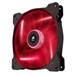 Corsair Air Series AF120 Quiet LED Red Edition, 120mm vent., Single pack