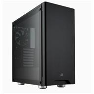 CORSAIR Carbide 275R Tempered Glass Mid-Tower Gaming ATX Black PC Case, černý bez zdroje, 2x USB3, audio