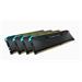 Corsair DDR4 128GB (4x32GB) DIMM VENGEANCE RGB RS Heatspreader 3200MHz C16 černá for AMD Ryzen, AMD Threadripper & Inte