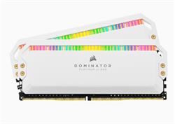 Corsair DDR4 16GB (2x8GB) DIMM DOMINATOR PLATINUM RGB 3200MHz, C16 bílá