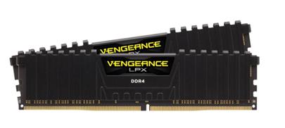 Corsair DDR4 16GB (Kit 2x8GB) Vengeance LPX DIMM 2666MHz CL16 černá (AMD Ryzen a Intel 200)