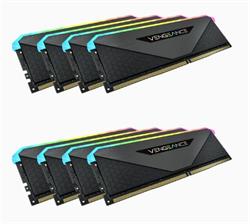Corsair DDR4 256GB (8x32GB) DIMM VENGEANCE RGB RT Heatspreader 3200MHz C16 černá for AMD Ryzen, for AMD Threadripper