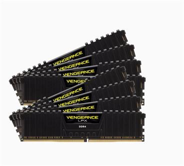 Corsair DDR4 256GB (8x32GB) Vengeance LPX DIMM 2666MHz CL16 černá