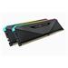 Corsair DDR4 32GB (2x16GB) DIMM VENGEANCE RGB RT Heatspreader 4000MHz C18 černá for AMD Ryzen