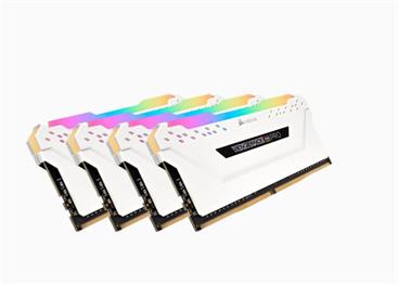 Corsair DDR4 32GB (4x8GB) Vengeance RGB PRO DIMM 3200MHz CL16 bílá