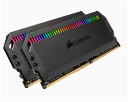 Corsair DDR4 64GB 2x32GB DIMM DOMINATOR PLATINUM RGB Heatspreader 3200MHz C16 černá